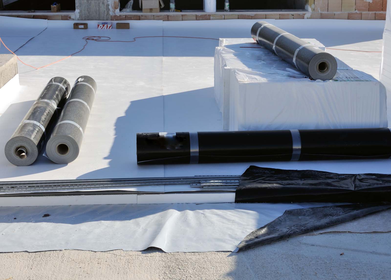 Materials for commercial roofing